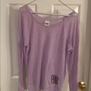 Light purple pullover sweater by PINK